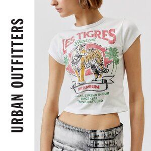 Urban Outfitters | Les Tigres Baby Tee | Medium